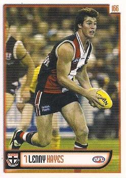 2004 ESP AFL Sticker Collection #166 Lenny Hayes Front